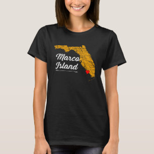 City of MARCO ISLAND FLORIDA Vacation Souvenir  Gr T-Shirt