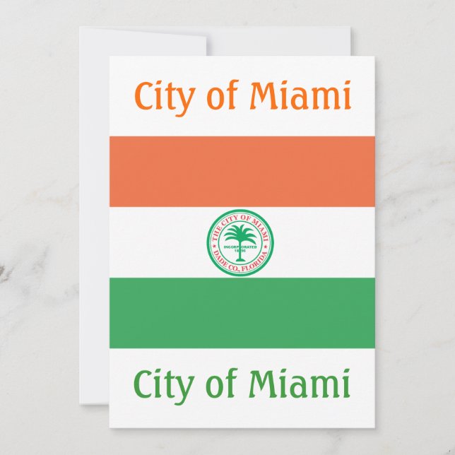 City of Miami flag (Front)