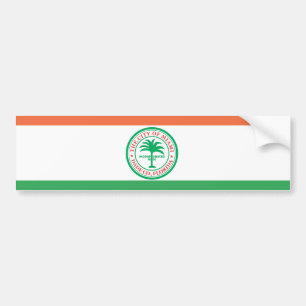 City of Miami flag Bumper Sticker