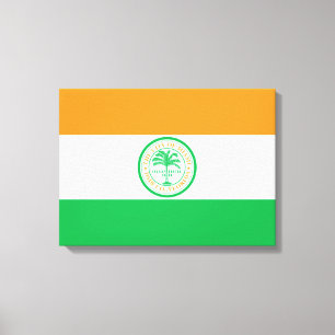 City of Miami (Florida) Flag Canvas Print