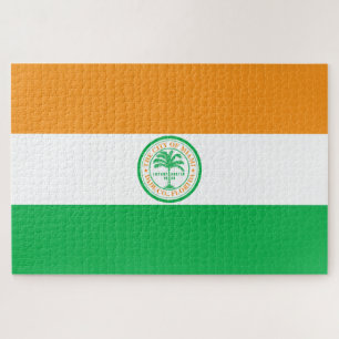 City of Miami (Florida) Flag Jigsaw Puzzle