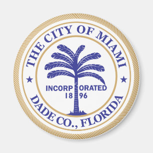 City of Miami seal Magnet