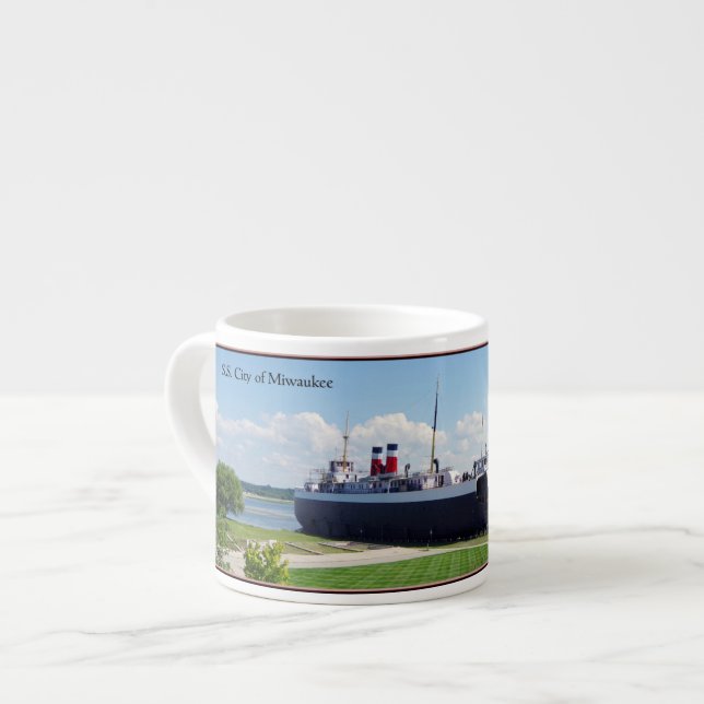 City of Milwaukee espresso mug (Front Left)