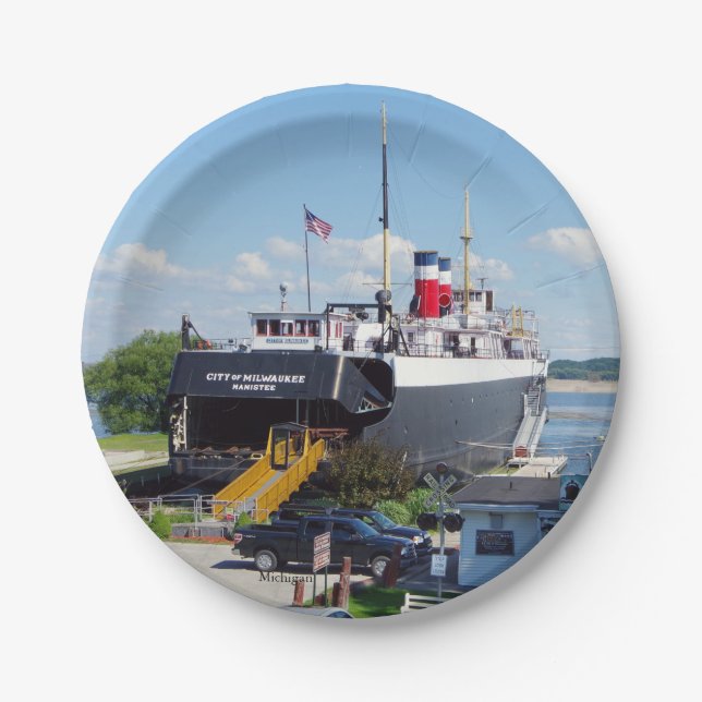 City of Milwaukee paper plate (Front)
