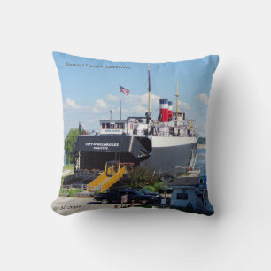 City of Milwaukee square pillow