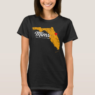 City of MIMS FLORIDA FL Merch Souvenir Graphic T-Shirt
