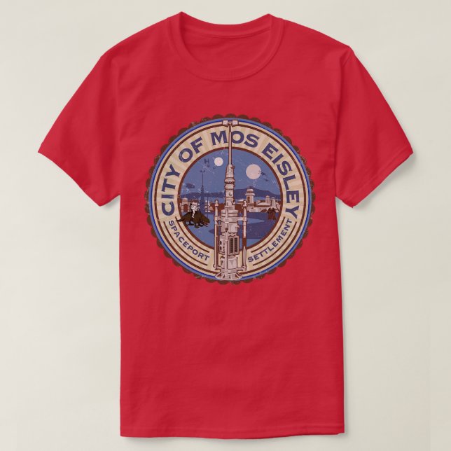 City of Mos Eisley T-Shirt (Design Front)