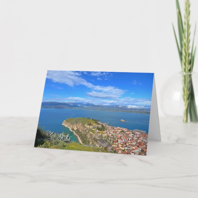 City Of Nafplion Greece Card (Front)