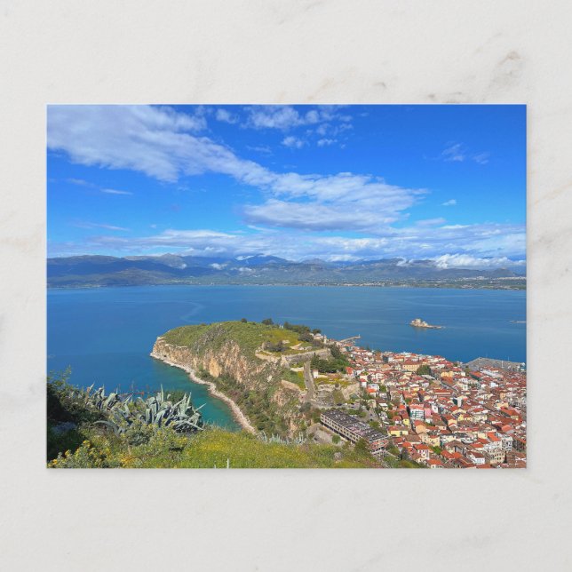 City Of Nafplion Greece Postcard (Front)