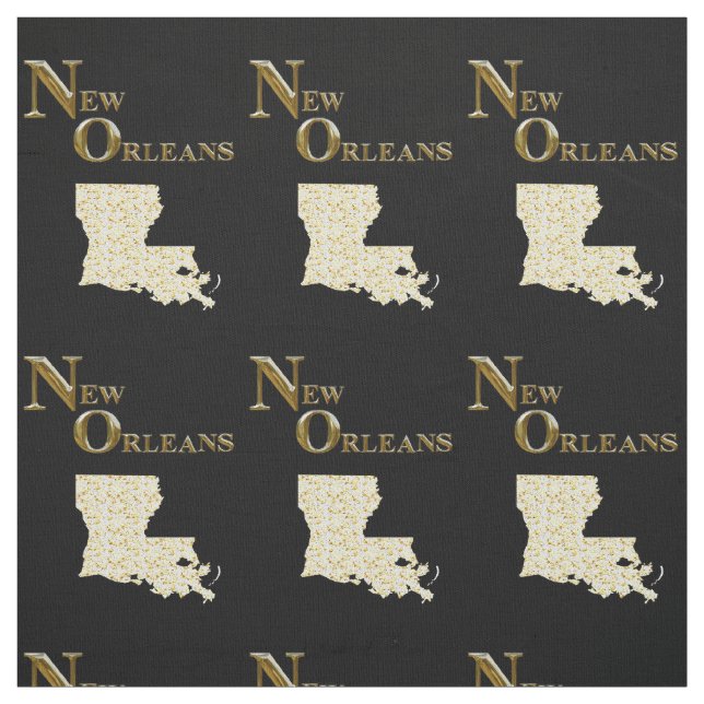 CITY OF NEW ORLEANS FABRIC (Swatch)