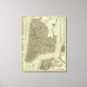 City Of New York 2 Canvas Print