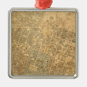 City of New York 2 Metal Tree Decoration