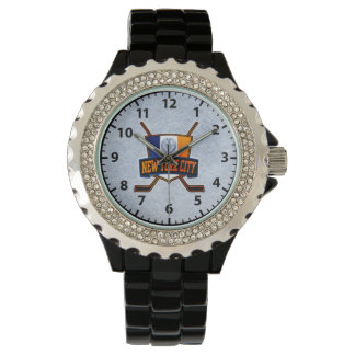 City of New York Flag Logo Wrist Watch