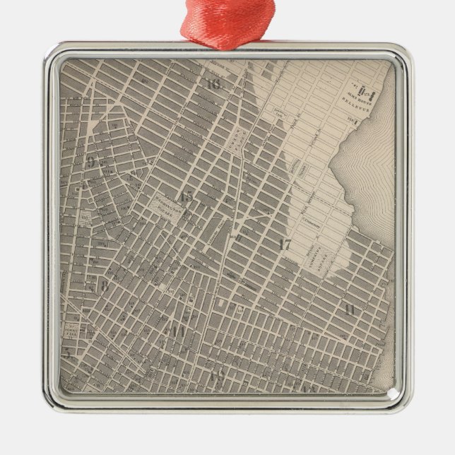 City of New York Metal Tree Decoration (Front)