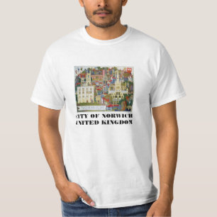 CITY OF NORWICH UK T-SHIRT