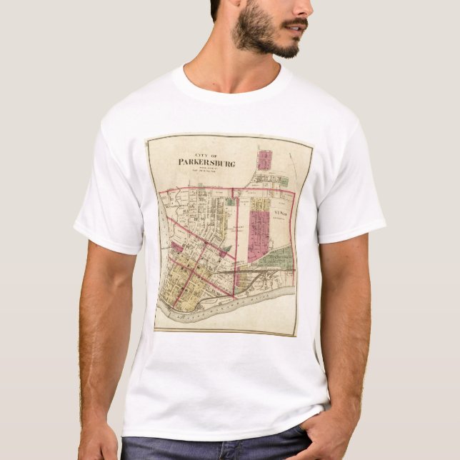 City of Parkersburg, West Virginia T-Shirt (Front)