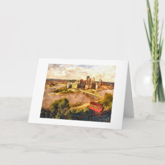 City of Pittsburgh Greeting Card
