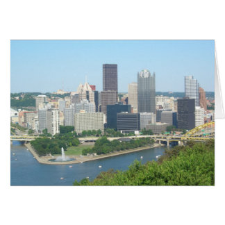 City of Pittsburgh, PA Greeting Card
