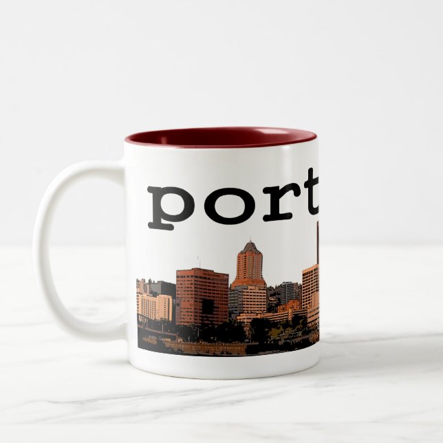 City of Portland Coffee Mug (Left)
