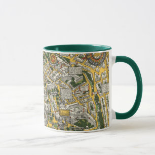 City of Quebec Map Mug