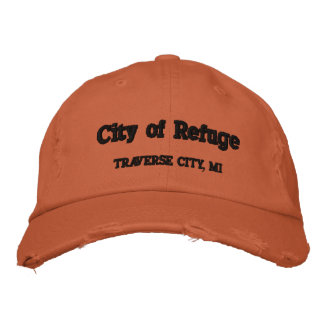 CIty of Refuge Traverse City, MI Embroidered Hat
