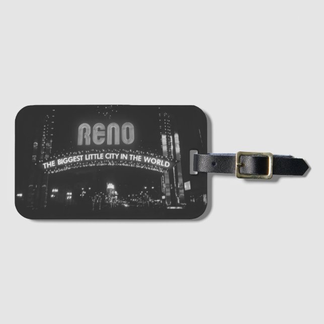 City of Reno Luggage Tag (Front Horizontal)