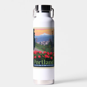 City of Roses Portland, Oregon Water Bottle