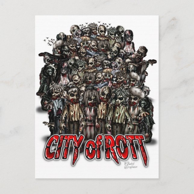 City of Rott Merchandise Postcard (Front)