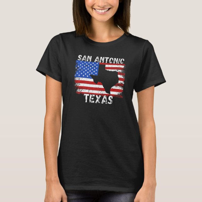 City Of San Antonio  Apparel Souvenirs  4 T-Shirt (Front)