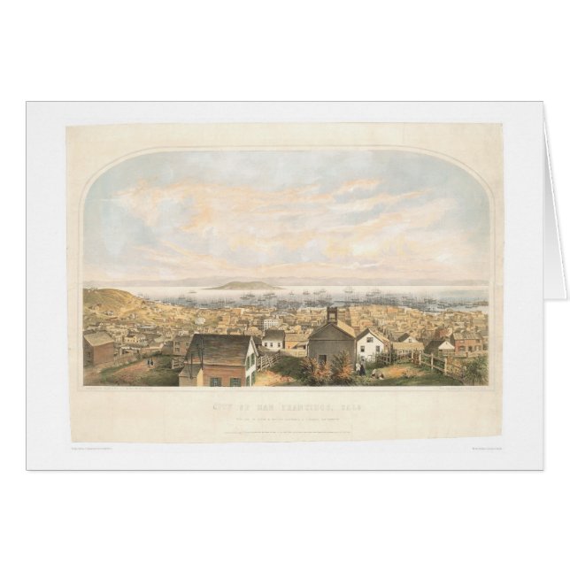 City of San Francisco, CA. 1852 (1065A) (Front Horizontal)