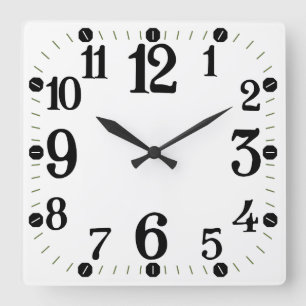 City of Segovia Love Colors by Masanser Pixelat Square Wall Clock