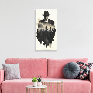 City of Shadows Canvas Print