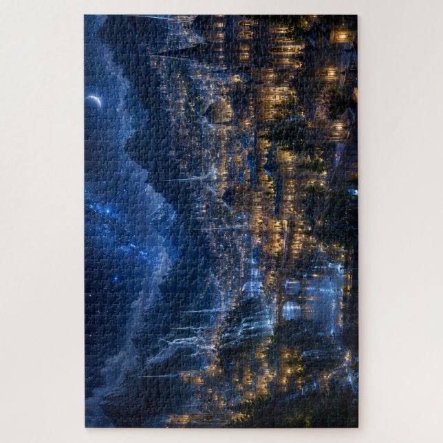City of Starlight Jigsaw Puzzle (Vertical)