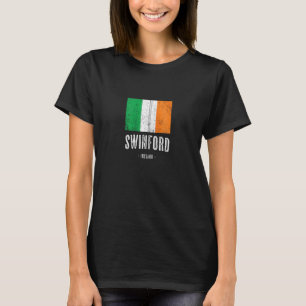 City Of Swinford Ireland Men Women Kids Irish Flag T-Shirt