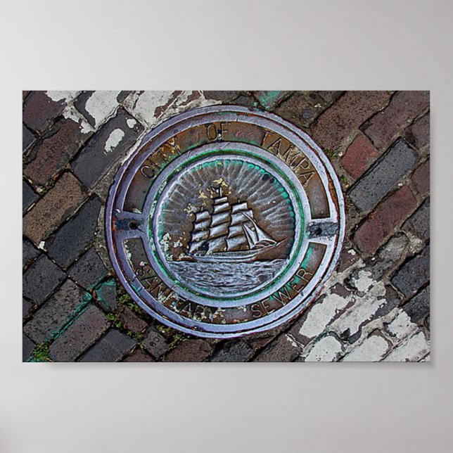City of Tampa storm water cover Poster (Front)