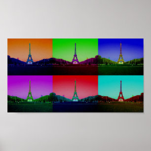 City of Technicolor Love Poster
