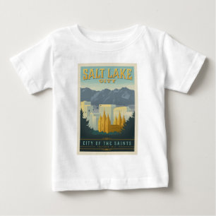 City of the Saints   Salt Lake City, Utah Baby T-Shirt