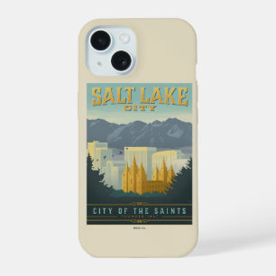 City of the Saints Salt Lake City, Utah iPhone 15 Case