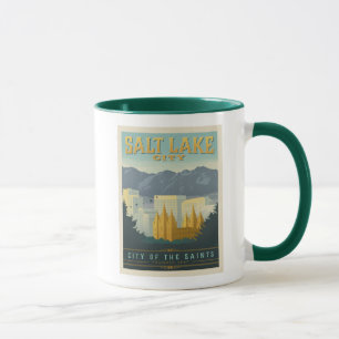 City of the Saints   Salt Lake City, Utah Mug