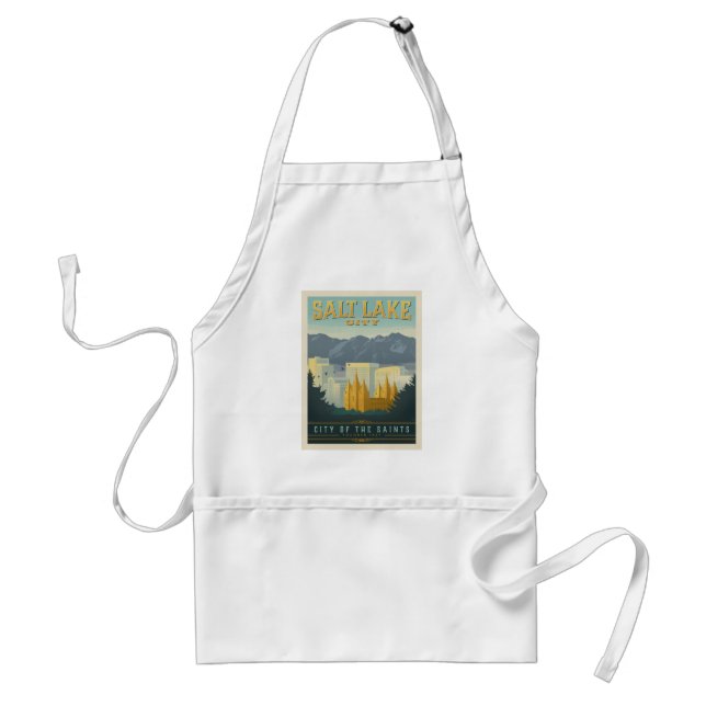 City of the Saints | Salt Lake City, Utah Standard Apron (Front)