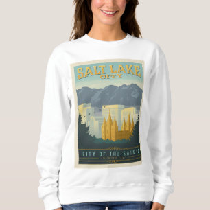 City of the Saints Salt Lake City, Utah Sweatshirt