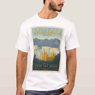 City of the Saints   Salt Lake City, Utah T-Shirt