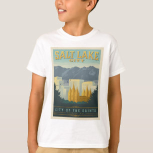 City of the Saints Salt Lake City, Utah T-Shirt