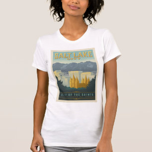 City of the Saints   Salt Lake City, Utah T-Shirt