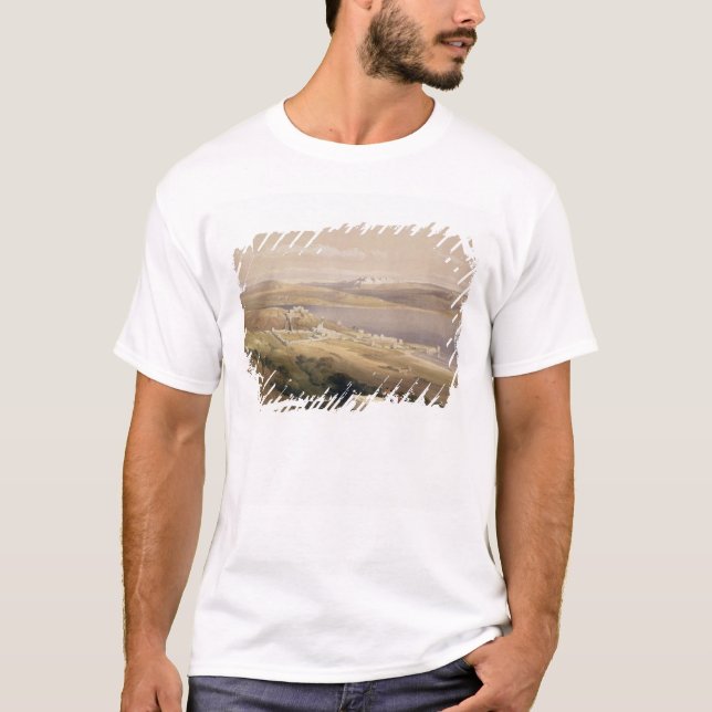 City of Tiberias on the Sea of Galilee T-Shirt (Front)