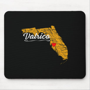 City Of Valrico Florida Vacation Souvenir Merch - Mouse Mat