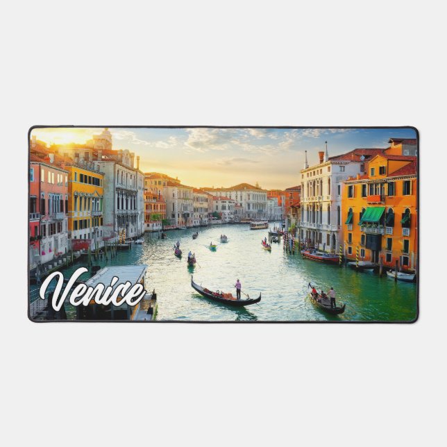 City Of Venice, Italy Desk Mat (Front)