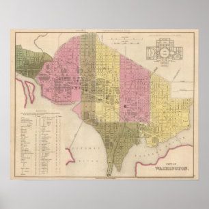 City of Washington 2 Poster
