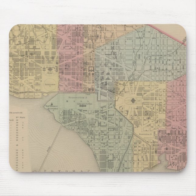 City of Washington Mouse Mat (Front)