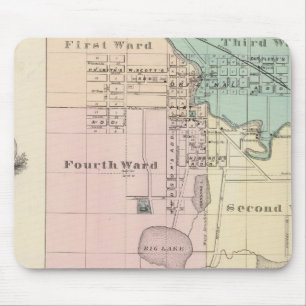 City of Waupaca, Village of Winneconne Mouse Mat